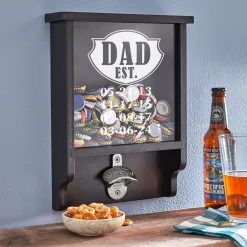 Established Wood Bottle Cap Opener