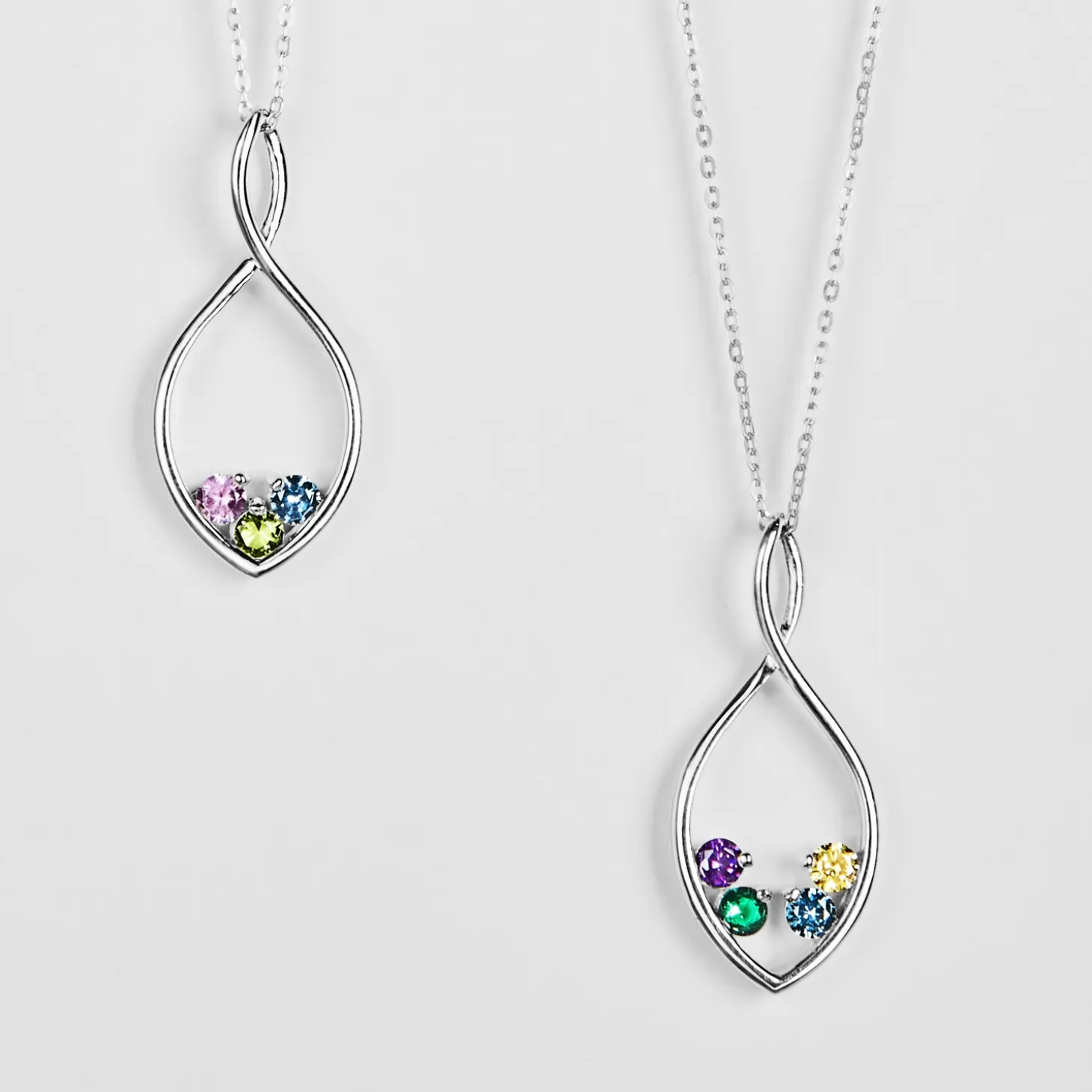 Eternal Embrace Birthstone Necklace