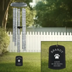 Eternal Pawprints Sonnet 44 Inch Wind Chime