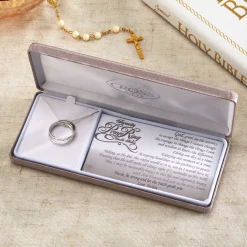 Everlasting Serenity Prayer Necklace