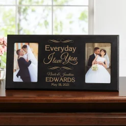 Everyday I Love You Wood Frame