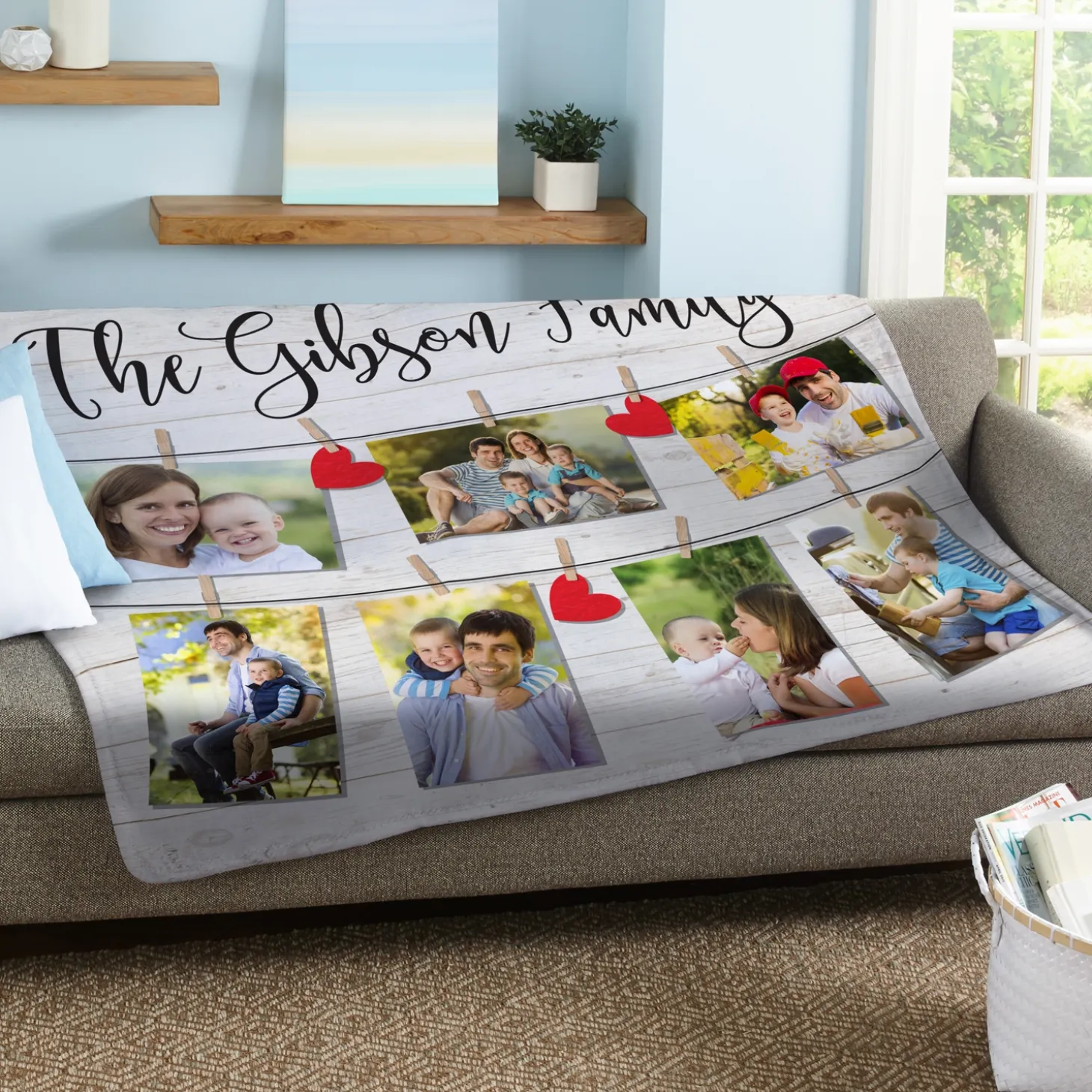 Everyday Together Is The Best Photo Plush Blanket