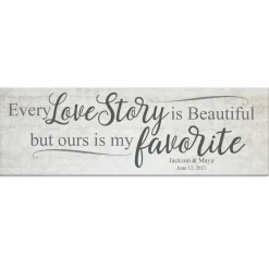 Every Love Story Canvas