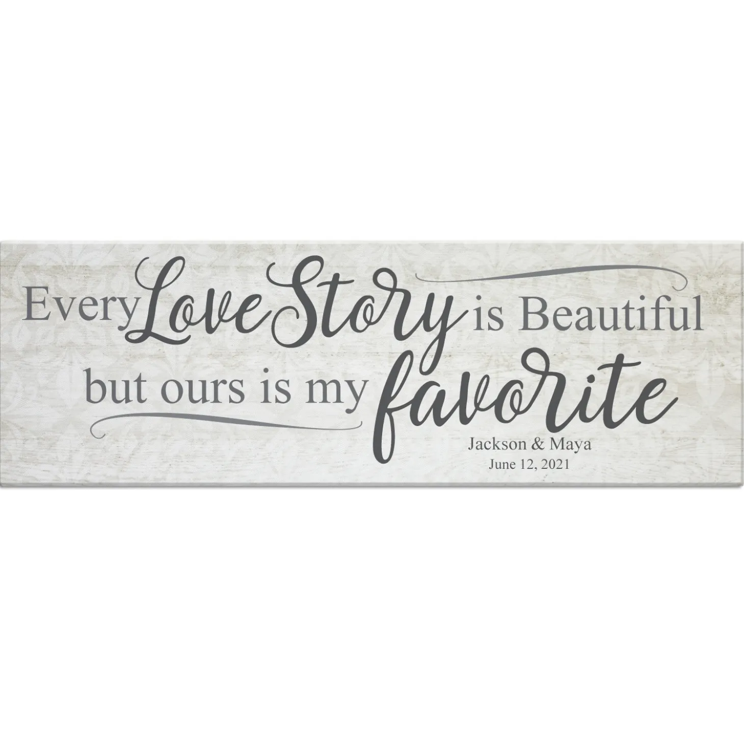 Every Love Story Canvas