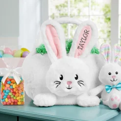 Extra Large Plush Bunny Basket