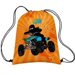 Extreme Sports Allover Print Drawstring Bag