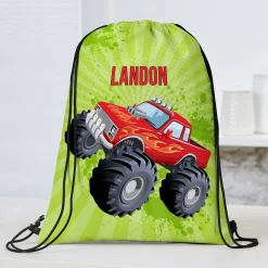Extreme Sports Allover Print Drawstring Bag