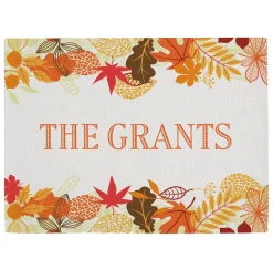 Fabulous Fall Table Runner & Placemats