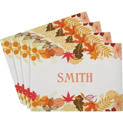 Fabulous Fall Table Runner & Placemats