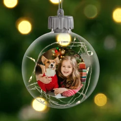 Fairy Lights Photo Ornament