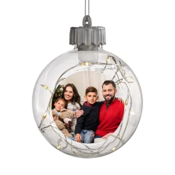 Fairy Lights Photo Ornament