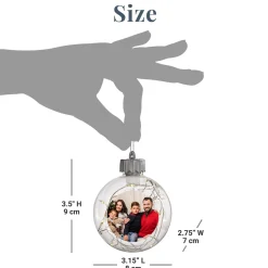 Fairy Lights Photo Ornament