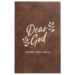 Faithful Journey Leather Prayer Journal