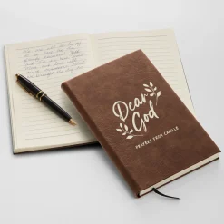 Faithful Journey Leather Prayer Journal