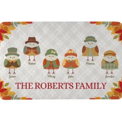 Fall Birds Doormat