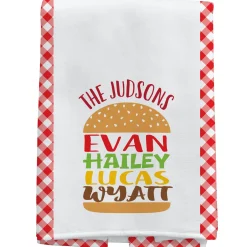 Family BBQ Kitchen Towel