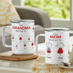 Family Belonging Insulated 15oz Mug