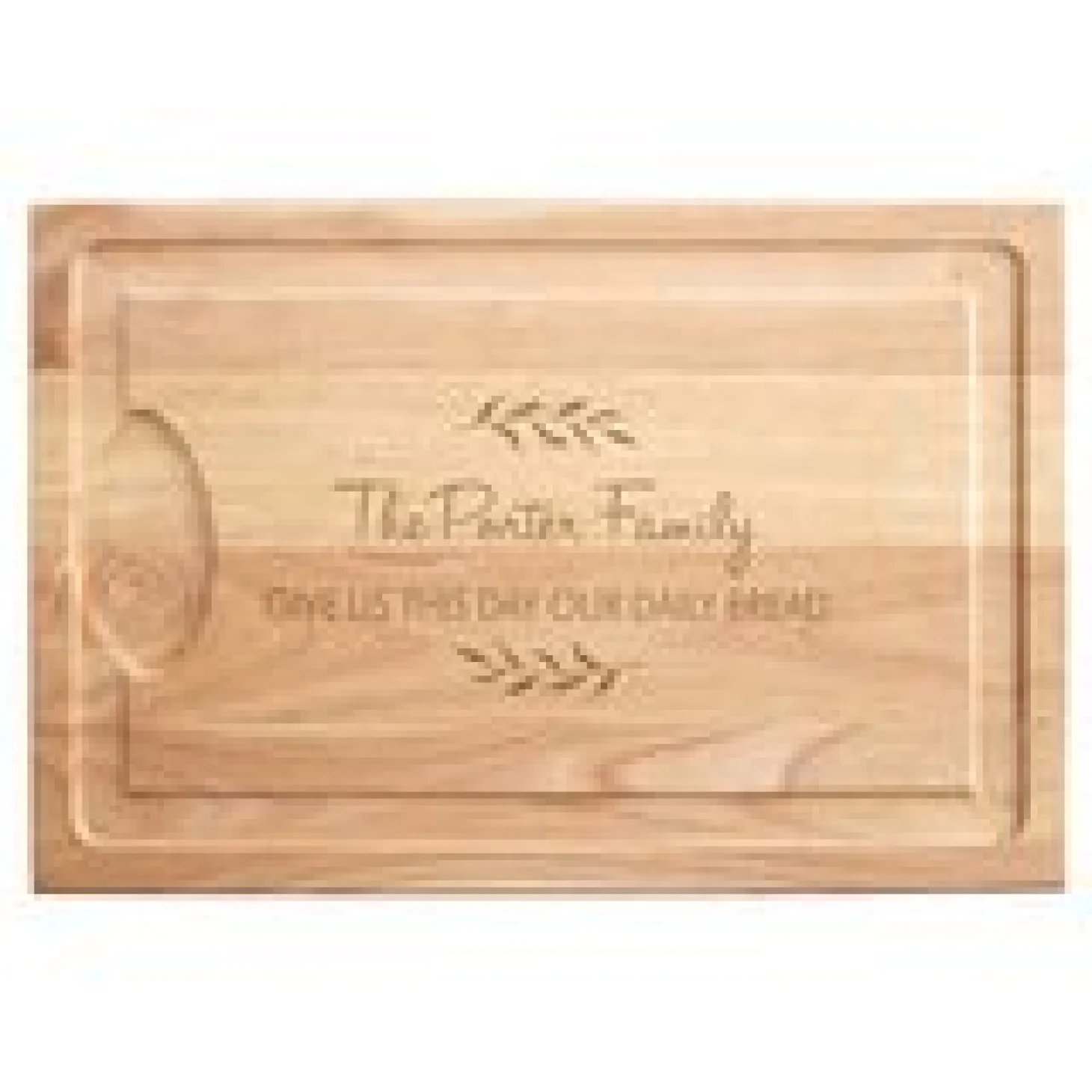 Family Branches Maple Wood Cutting Board