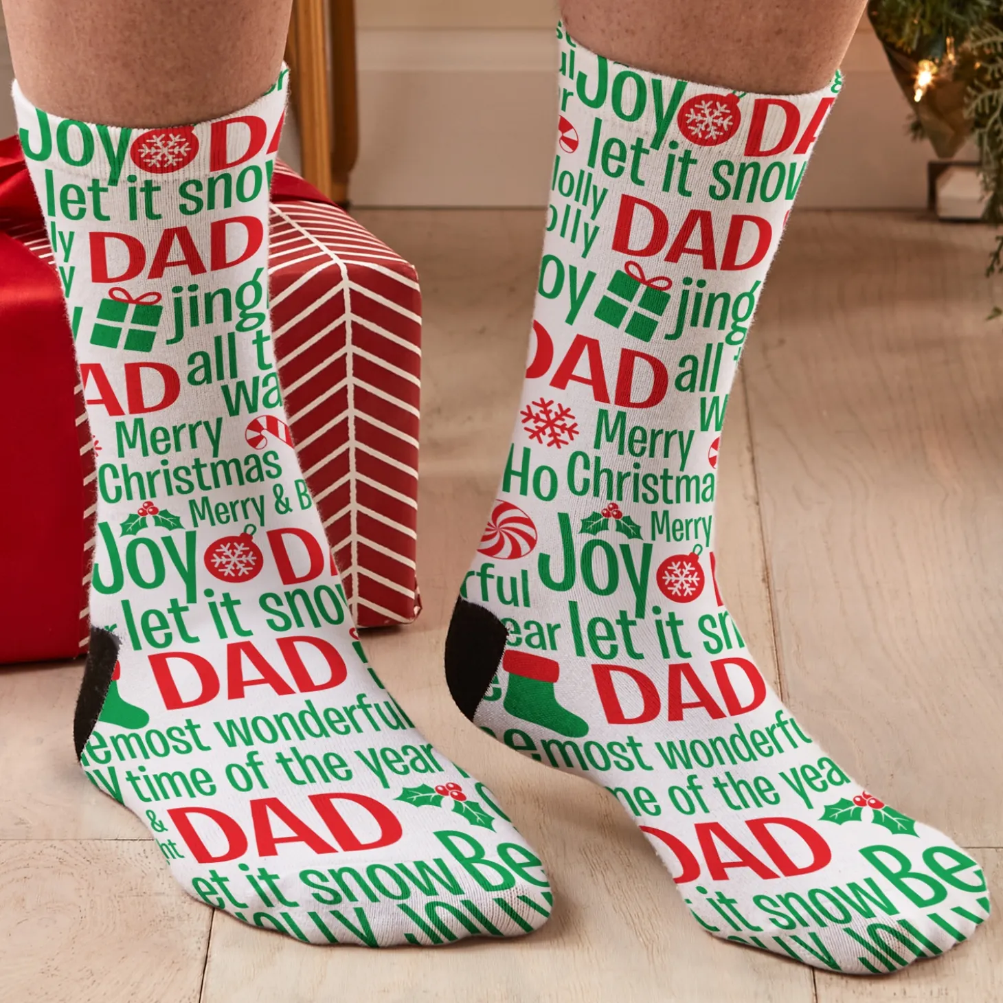 Family Christmas Socks