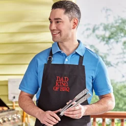 Family Fun Embroidered Grill Apron