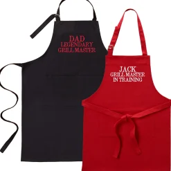Family Fun Embroidered Grill Apron