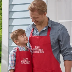 Family Fun Embroidered Grill Apron