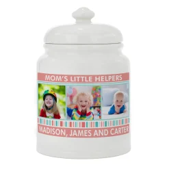 Family Fun Photo Cookie Jar