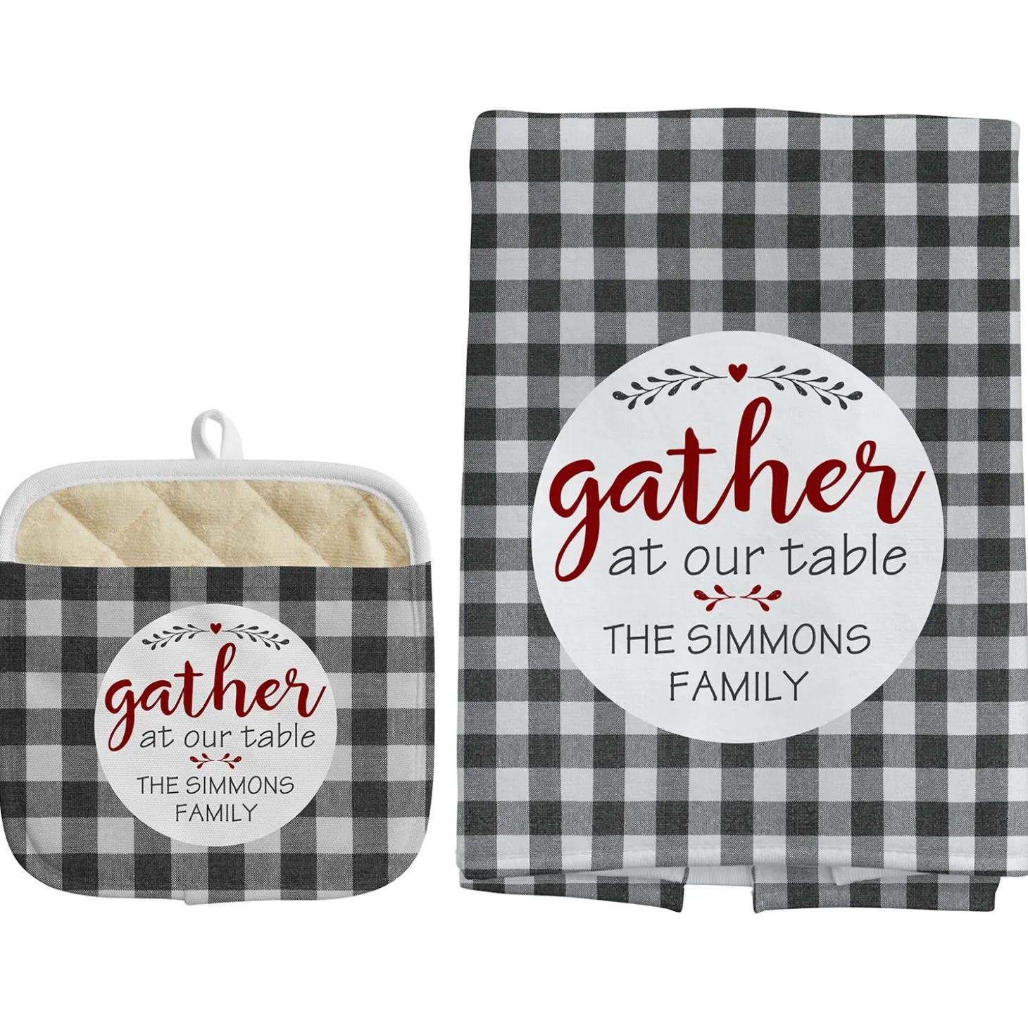 Family Gather Pot Holder