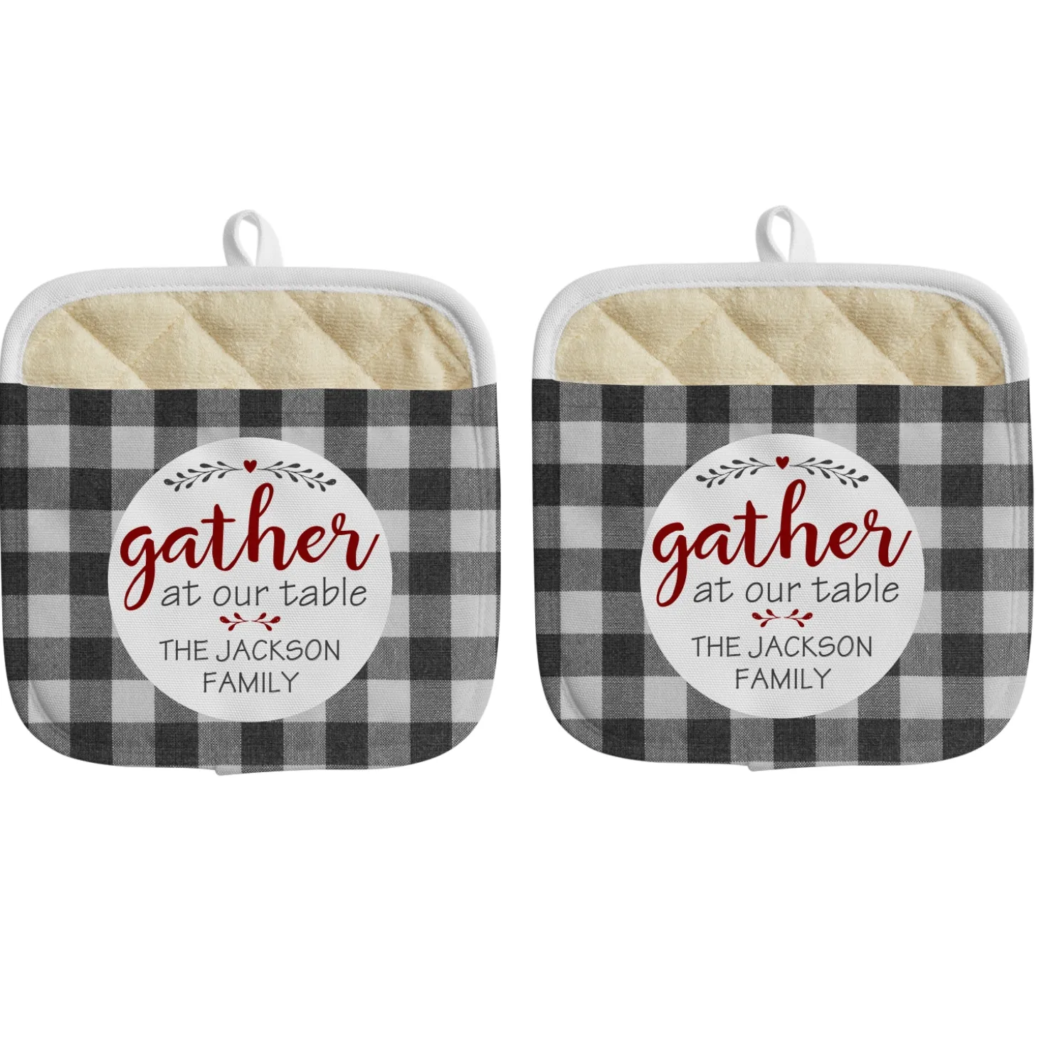 Family Gather Pot Holder
