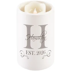 Family Initial & Name LED Votive