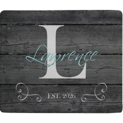 Family Initial & Name Plush Blanket