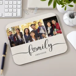 Family is Everything Photo Mouse Pad
