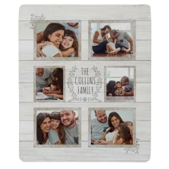 Family Is Everything Photo Plush Blanket