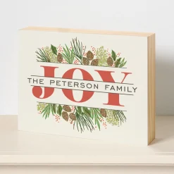 Family Joy Wood Block