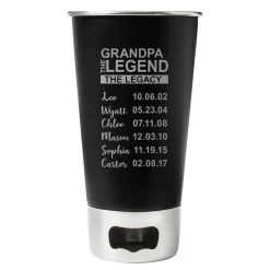 Family Legend Bottle Opening Tumbler