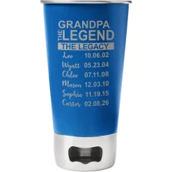 Family Legend Bottle Opening Tumbler