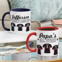 Family Line Up Sports Mug
