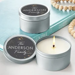 Family Name Canister Candle