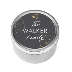 Family Name Canister Candle