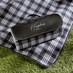 Family Name Fleece Picnic Blanket