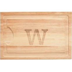 Family Name/ Initial Maple Wood Cutting Board