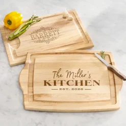 Family Name Kitchen Cutting Board