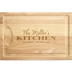 Family Name Kitchen Cutting Board
