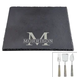 Family Name Slate Cheese Board