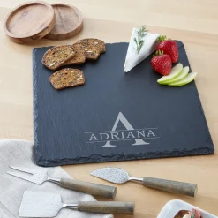 Family Name Slate Cheese Board