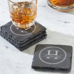 Family Name Slate Coasters