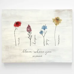 Family of Flowers Wall Art