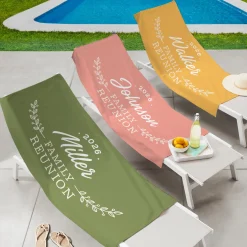 Family Reunion Beach Towel