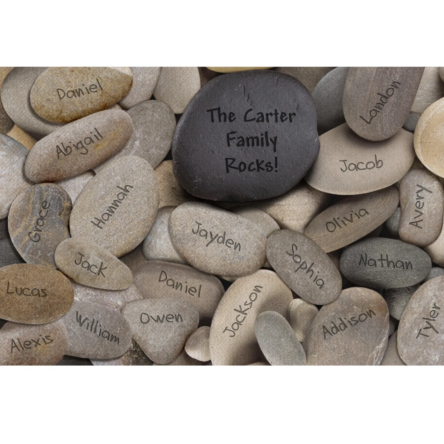 Family Rocks Doormat