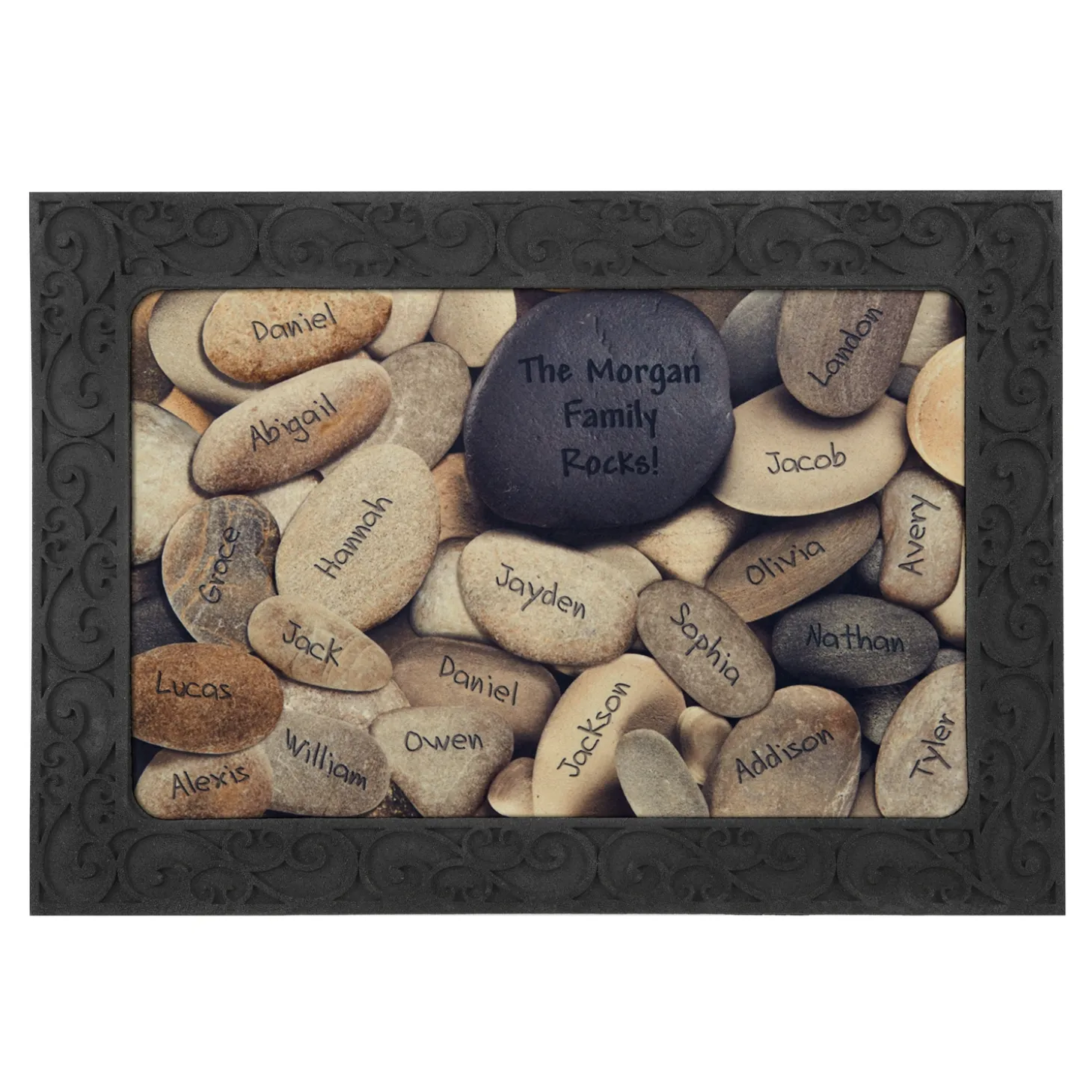 Family Rocks Doormat